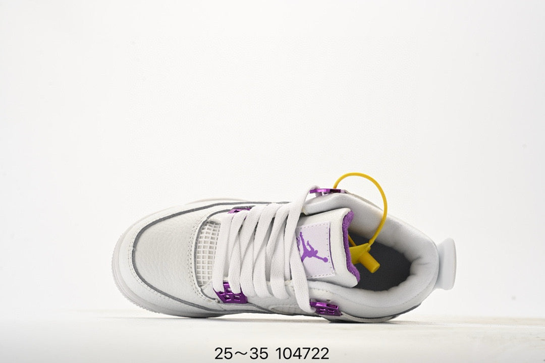 Joe 4 air cushion high quality children's shoes " white, purple"