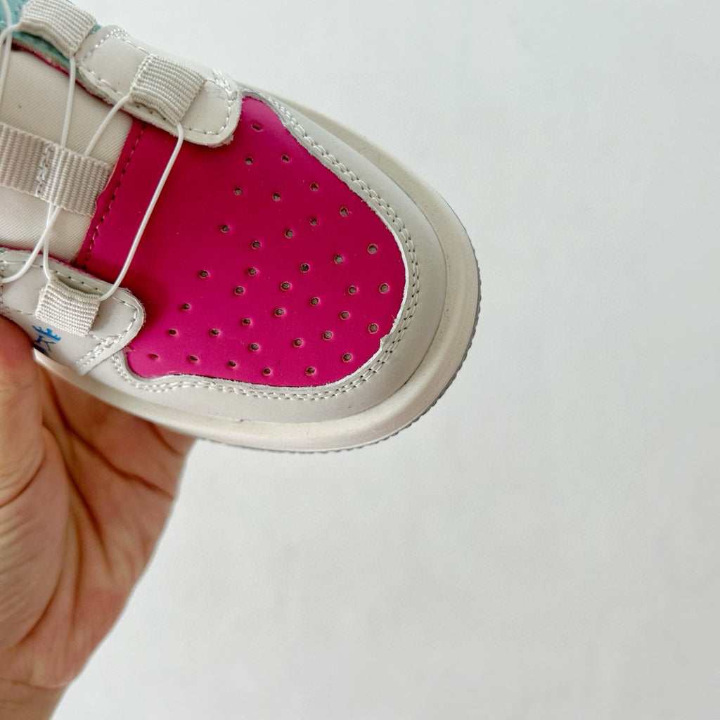 Joe 1 co-branded mid-cut children's " white, several color"