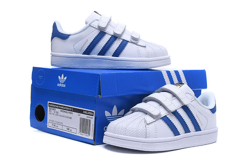 Adidas Gold Label Shell Head High Quality" white, blue"