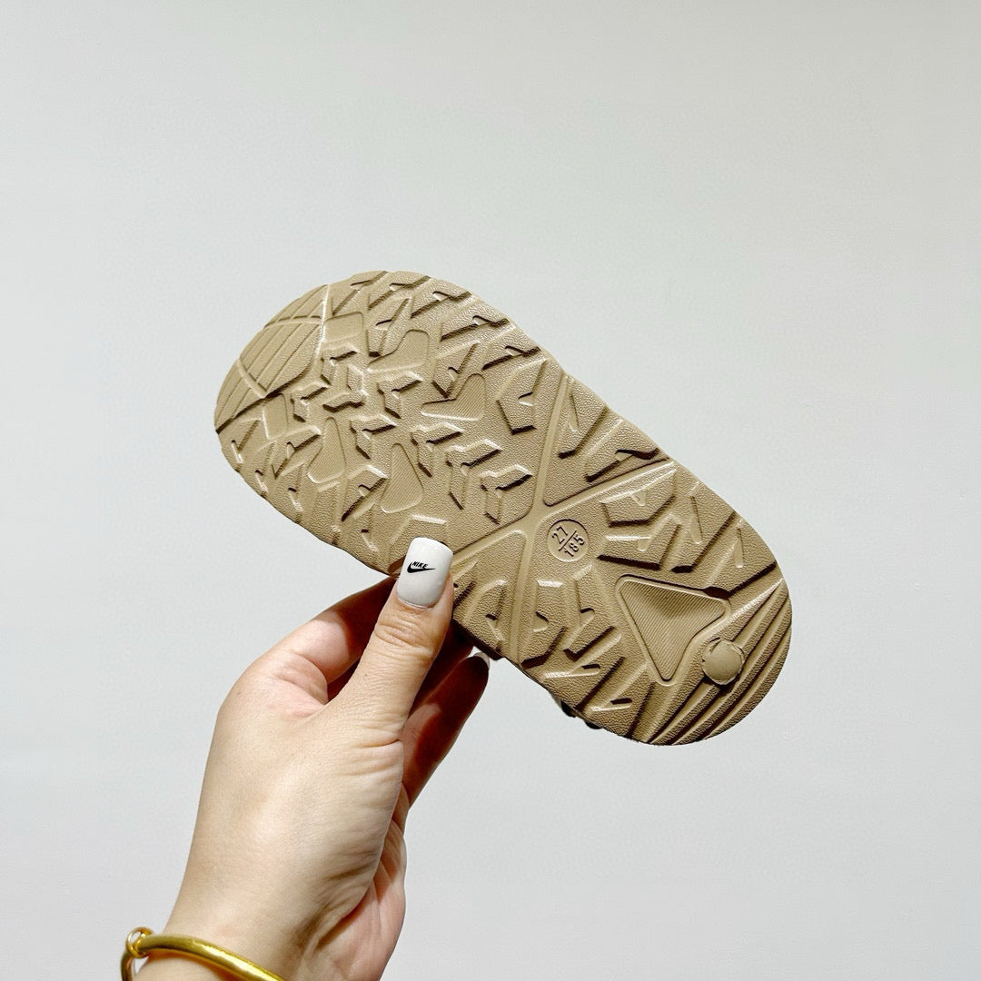 Nike Red Panda Soft Sole Beach Sandals " Beige"