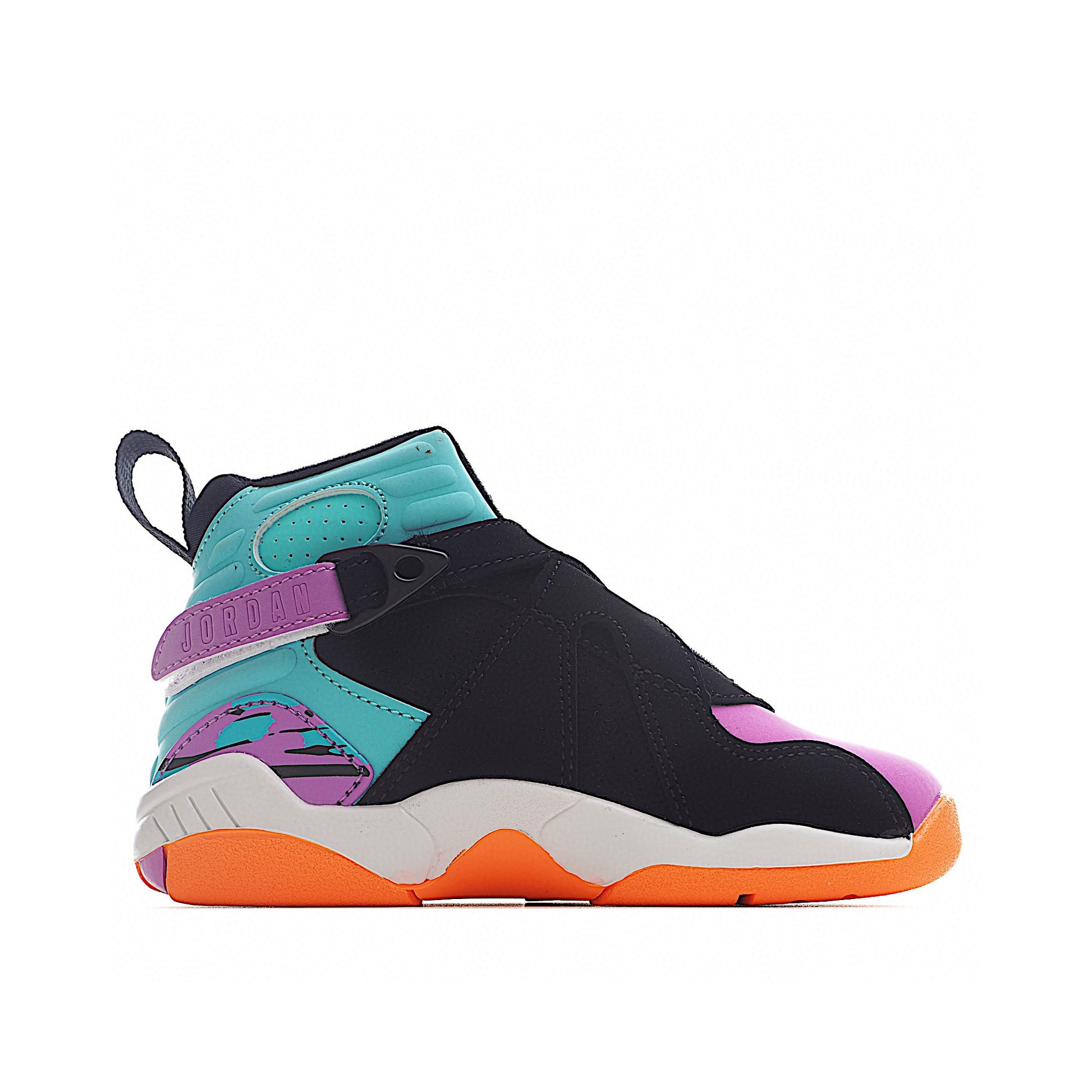 Joe 8 children's shoes sports shoes AJ-8 basketball shoes" black, purple, orange"
