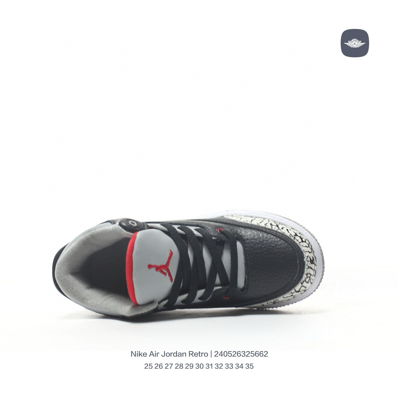 Joe 3" black, gray"