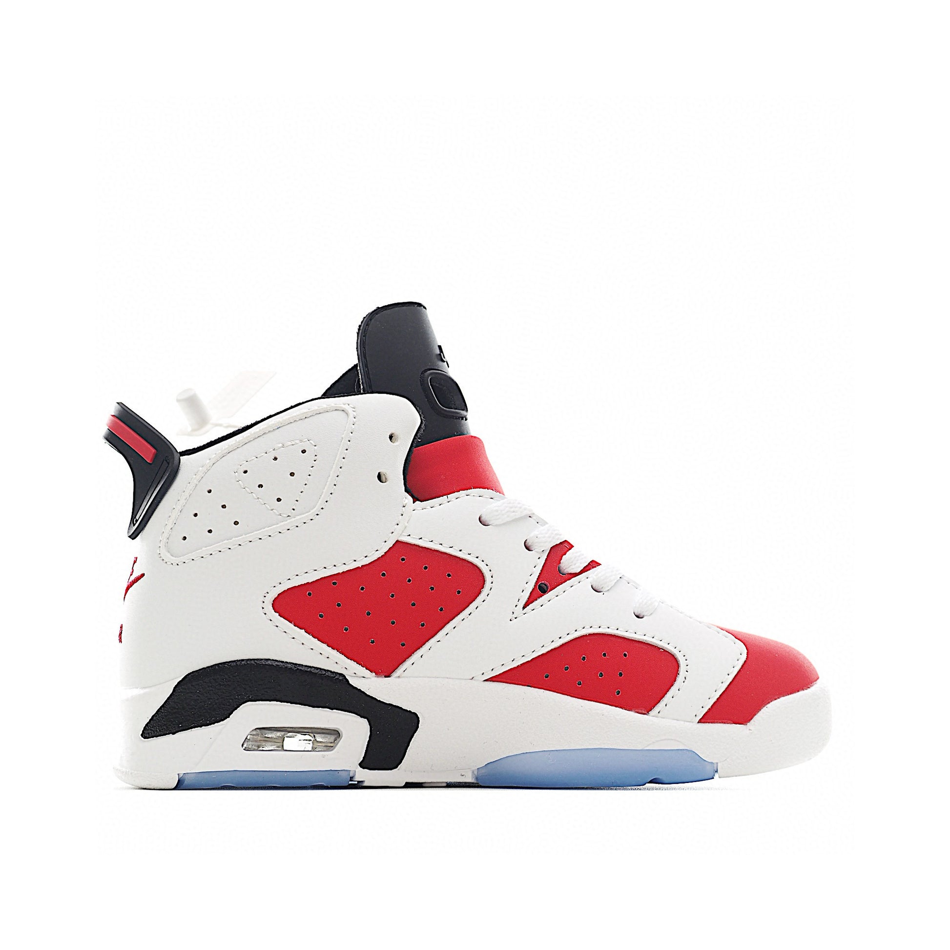 Joe 6 Air Cushion Basketball Shoes for Kids" white, red"
