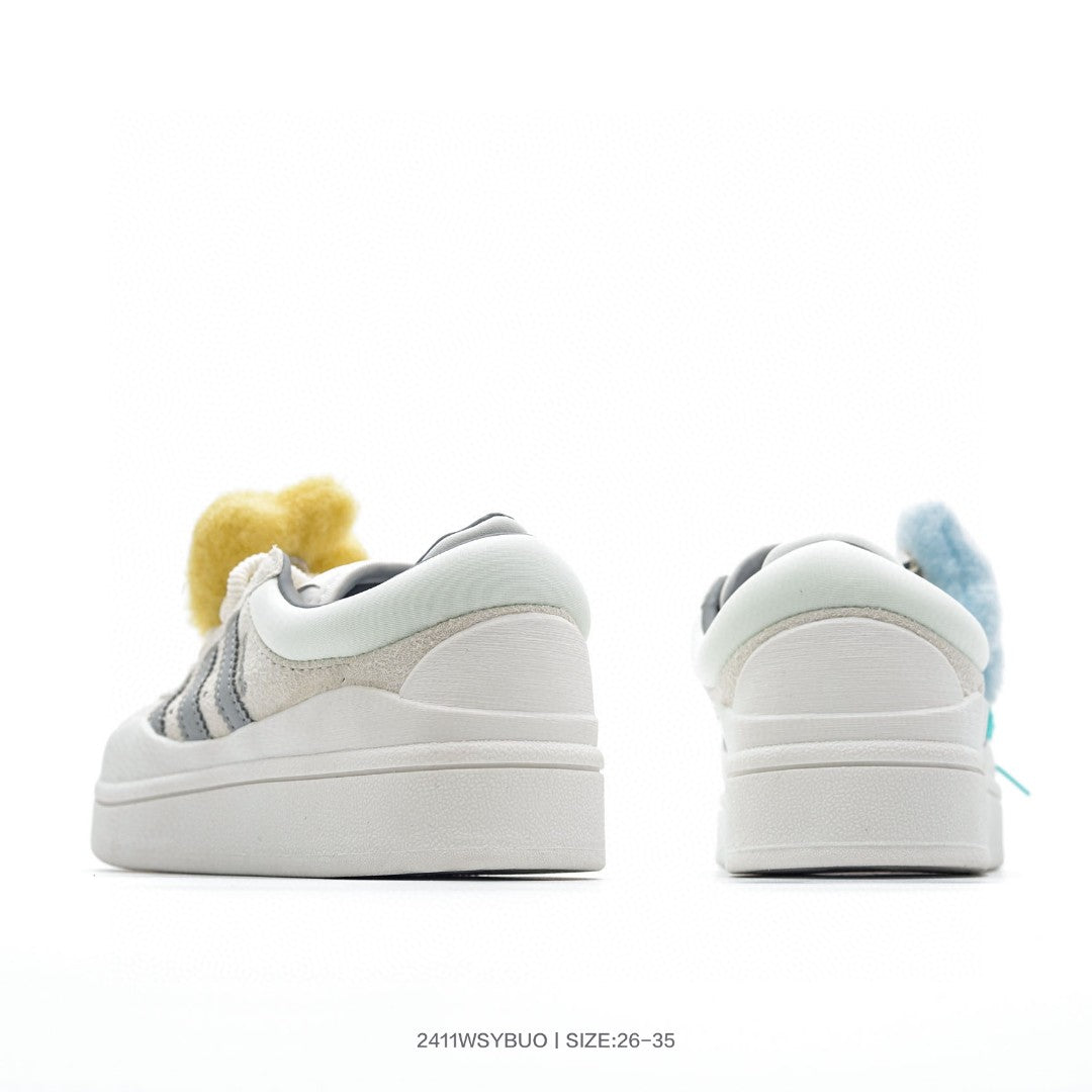Bad Bunny x Adidas Originals Forum Low Bad Bunny" white, gray"