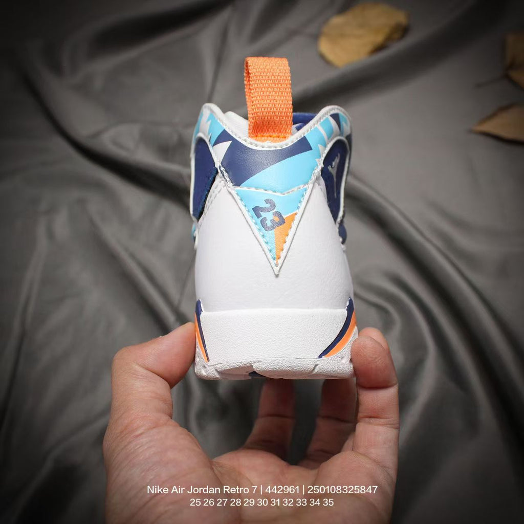 Joe 7 children's shoes" white, blue"