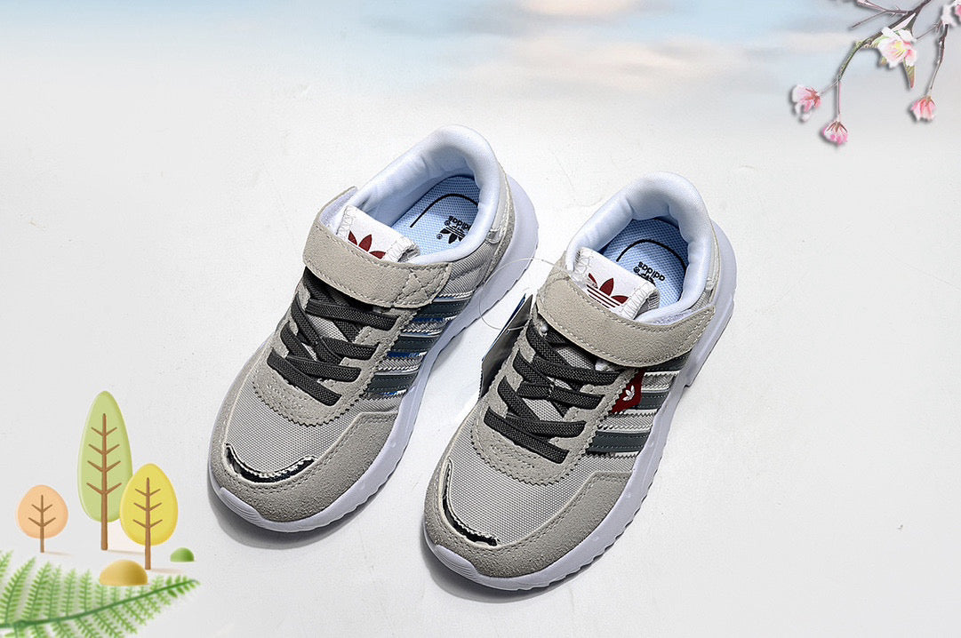 Adidas single buckle elastic band" gray"