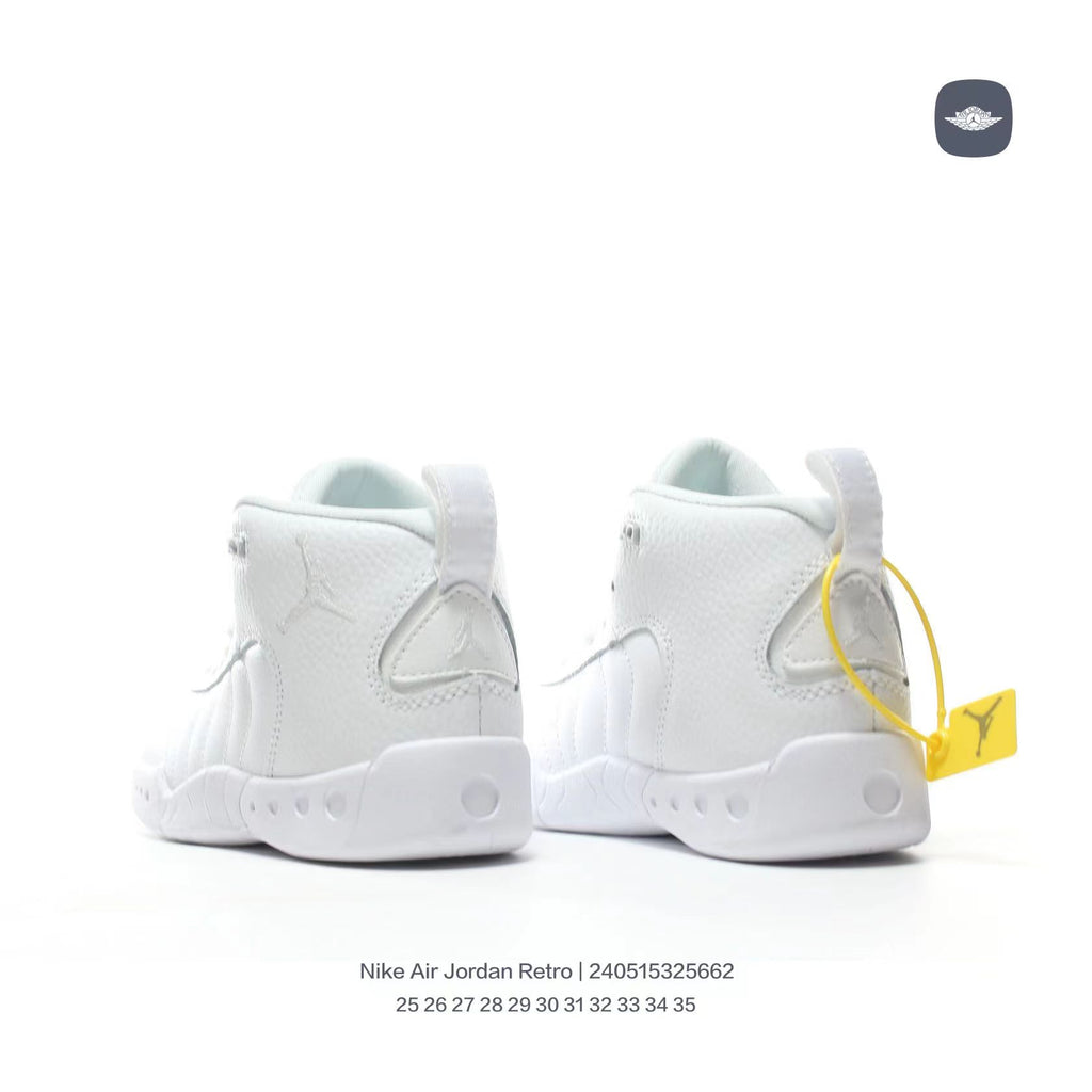 Jordan Retro-combat basketball shoes " white"