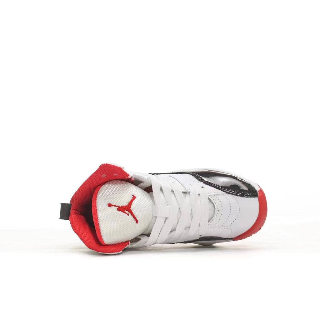 Jordan 612 series" white, black, red"