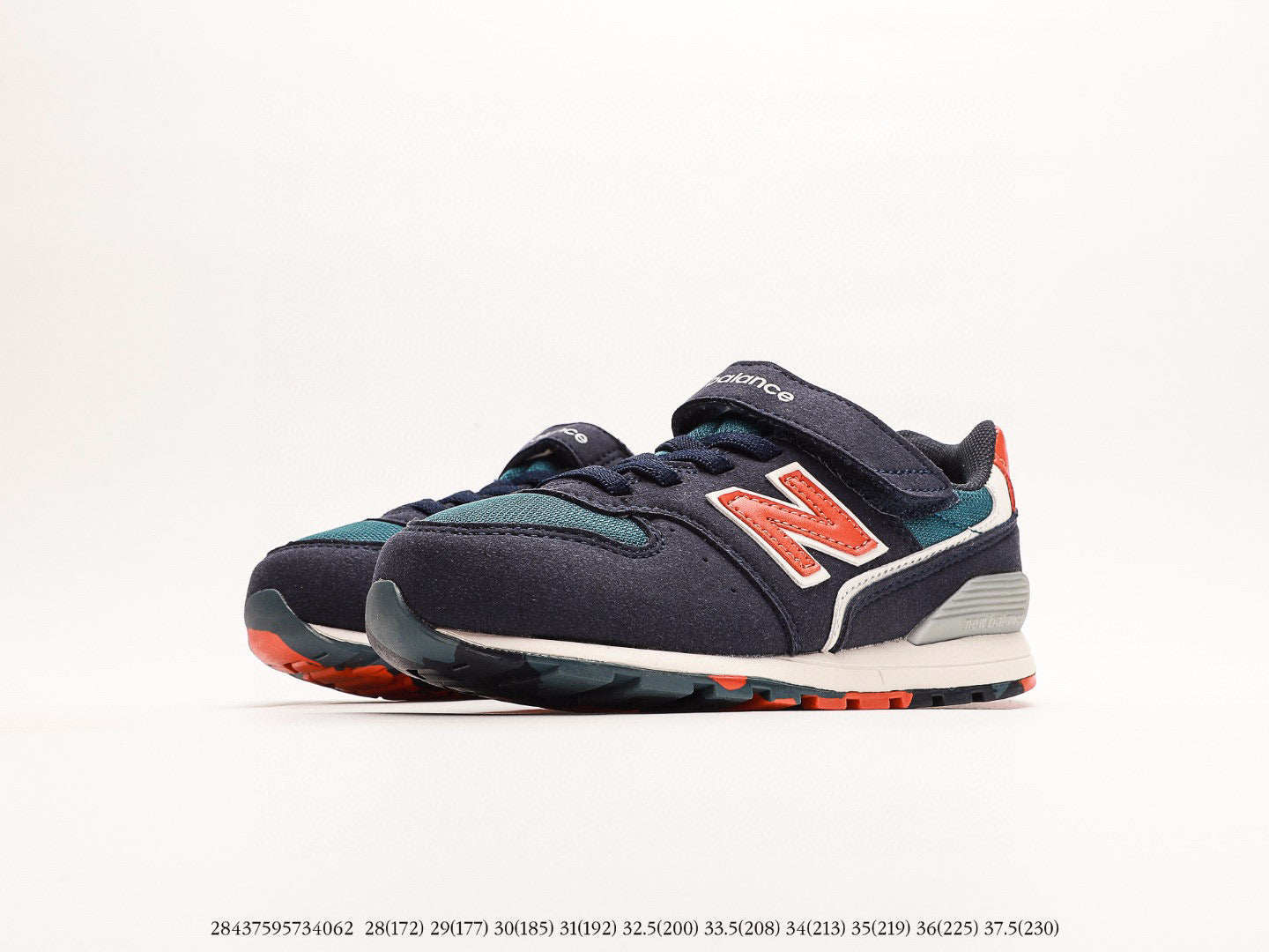 NB996 children's shoes" black, blue"