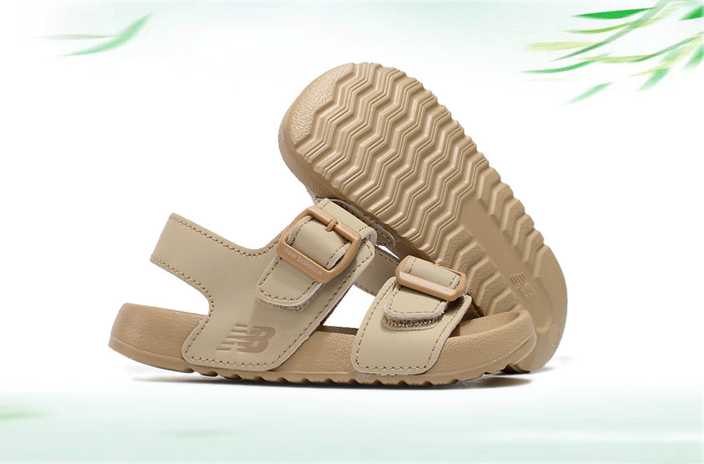 G version of Birkenstock Velcro sandals for children" light beige"