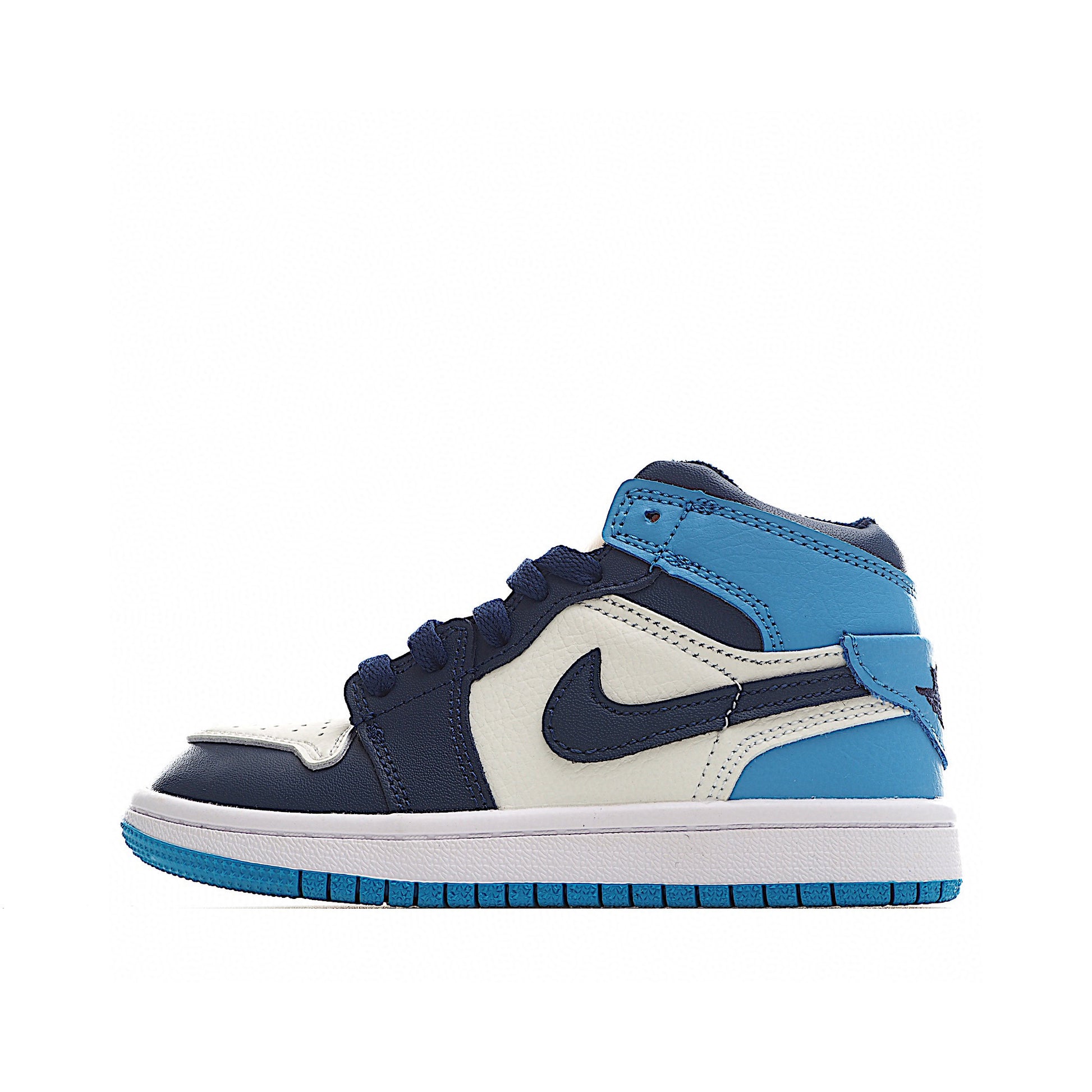 Joe 1 high top stitching joint model" cream, blue, navy"