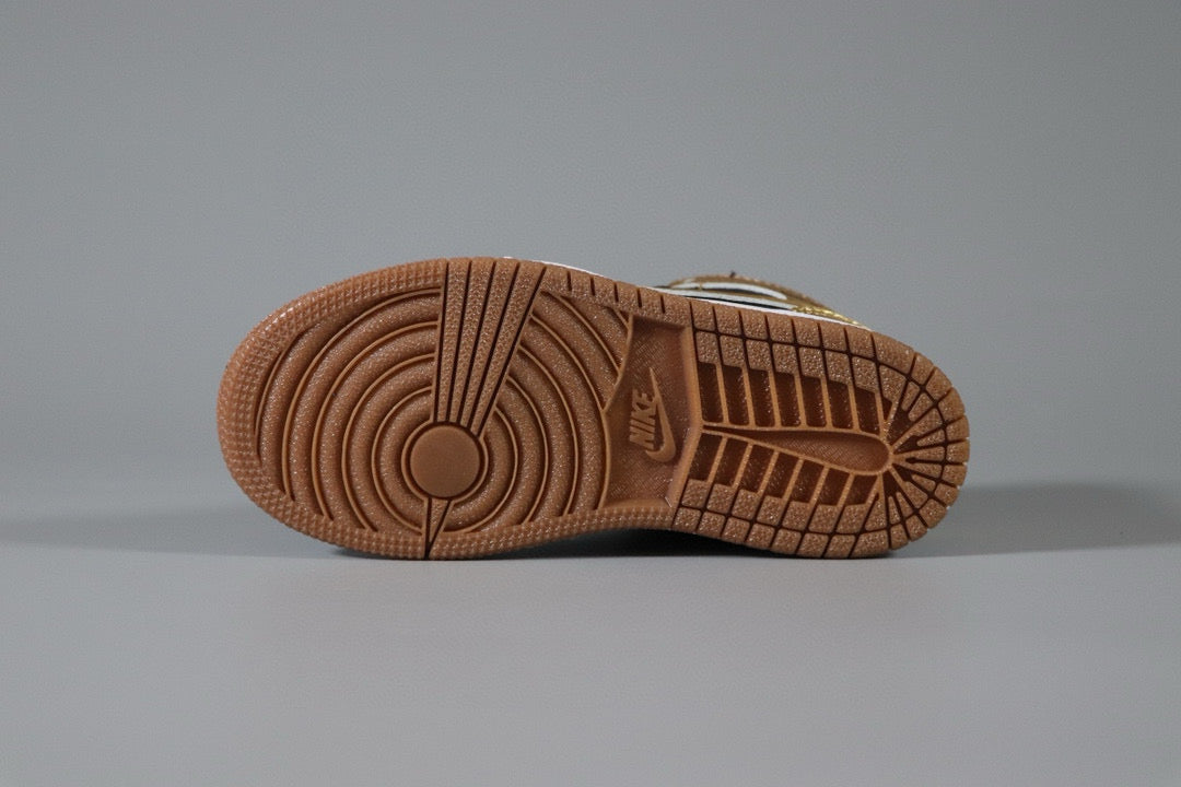 Joe 1 children's shoes" black, gold"