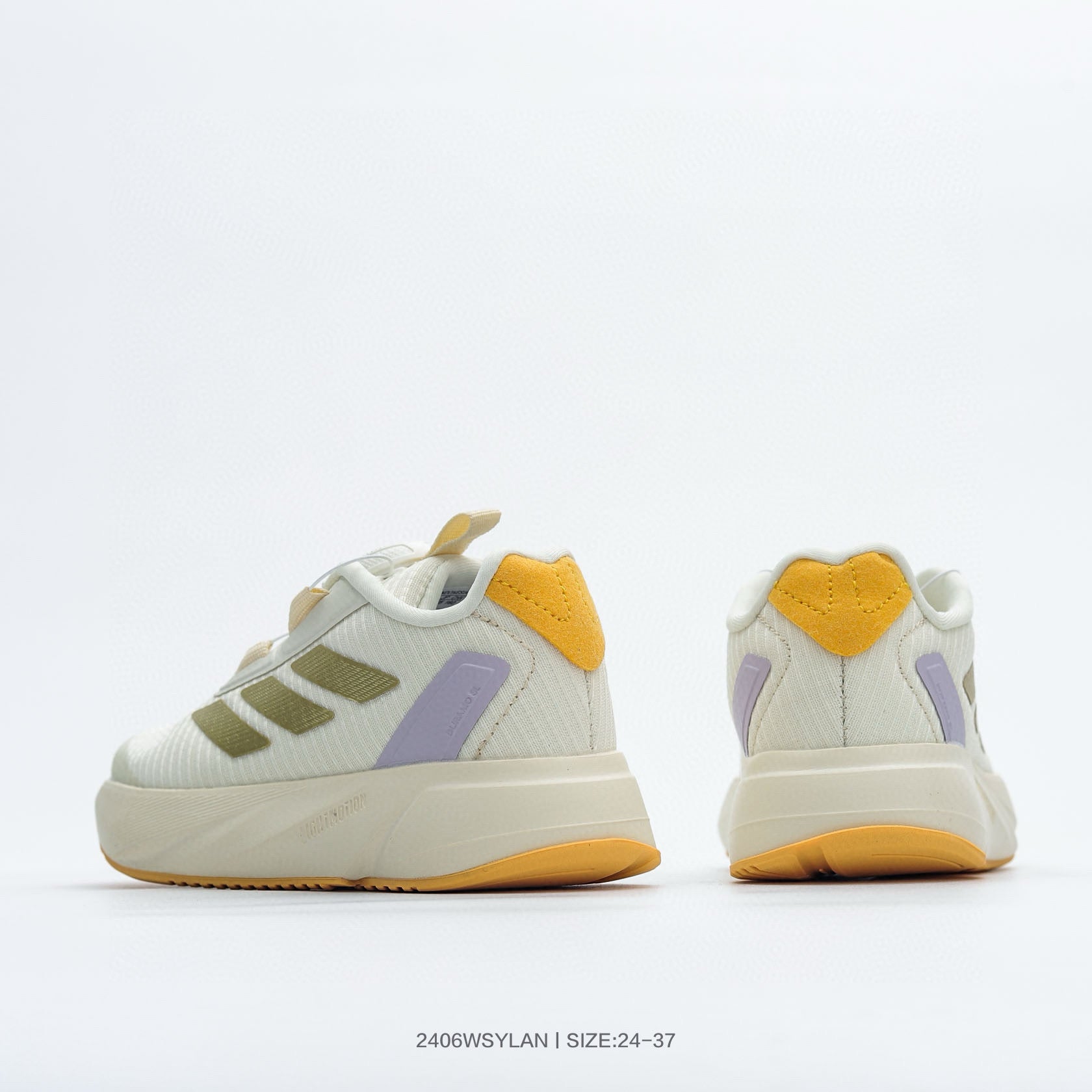 Adidas training running shoes "White,& orange"