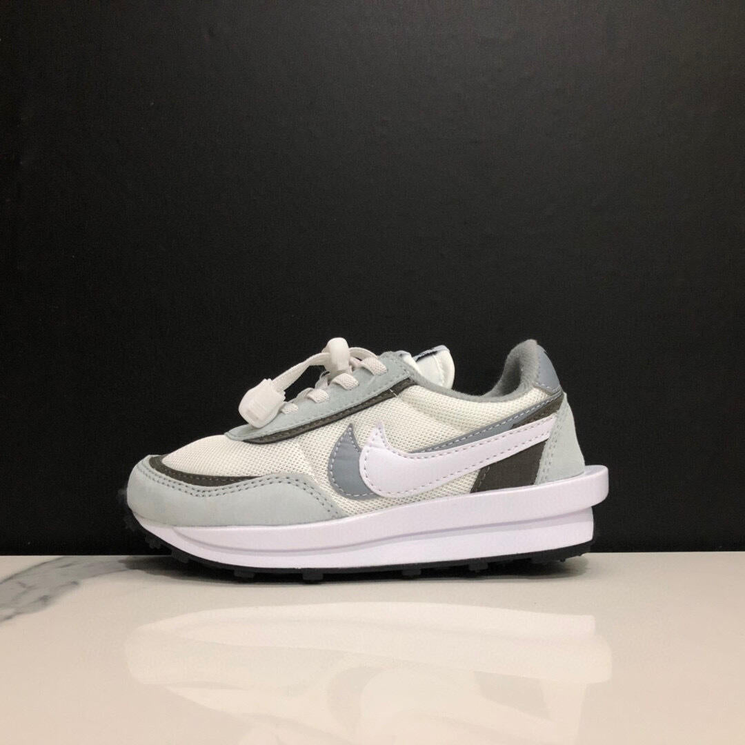 Nike Waffle Casual Jogging Shoes Deconstructed Double Hook