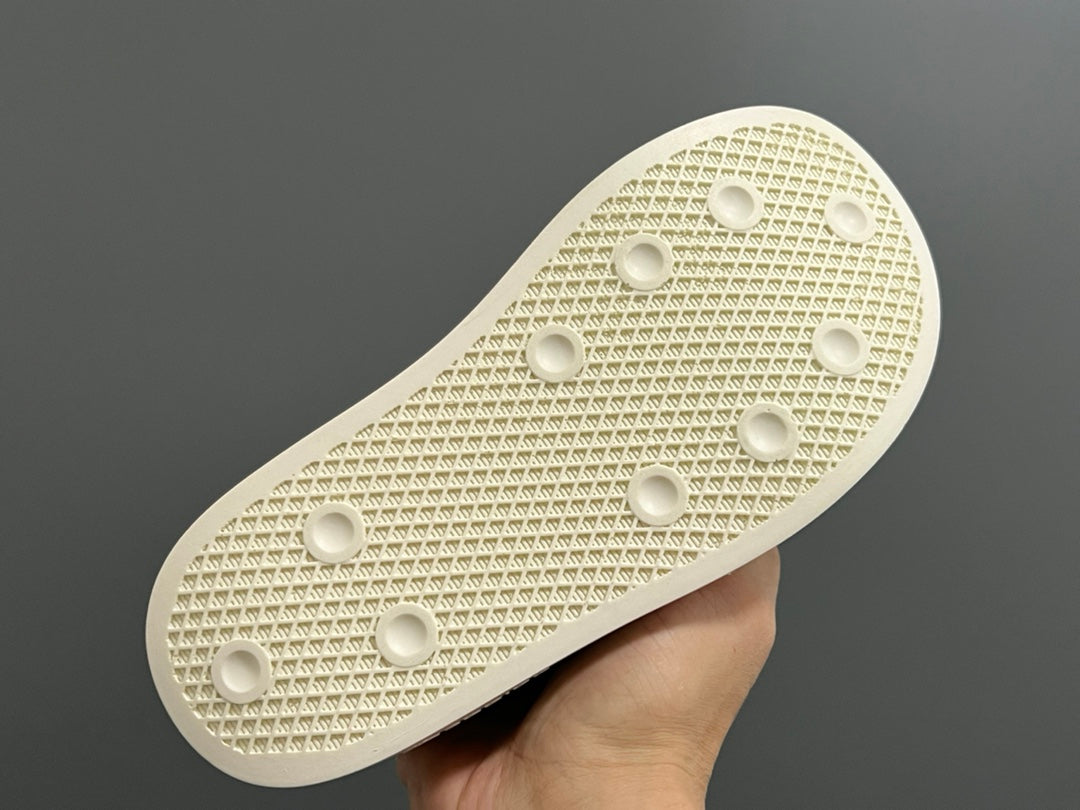 Adidas Bread Children's Slip-On Cotton Shoes" white"