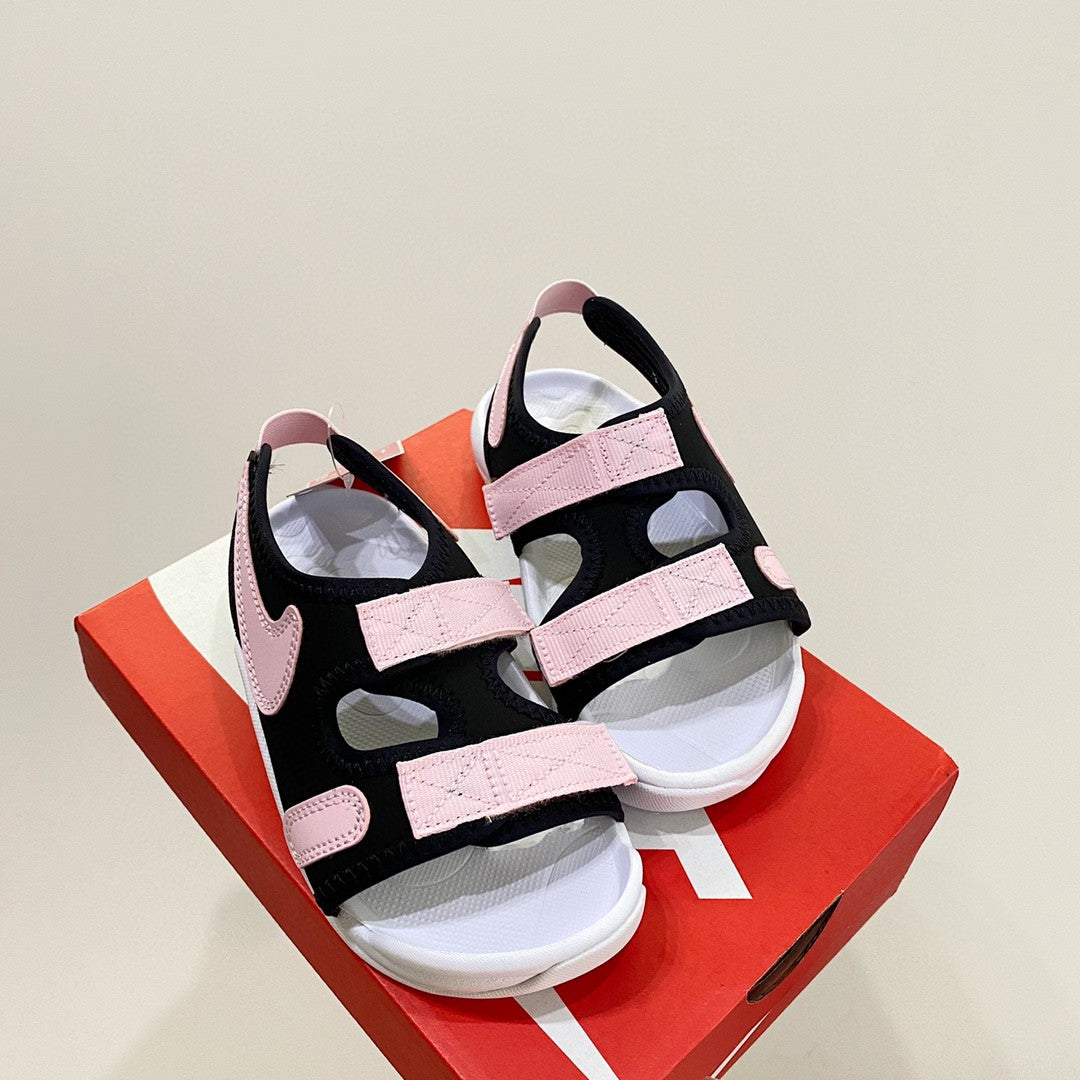 Nike Sunray Adjust 6 (TD) Children's Sandals" white, black, pink"