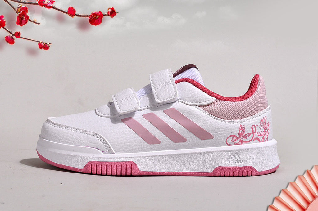 Adidas Velcro Sneakers" white, light pink"