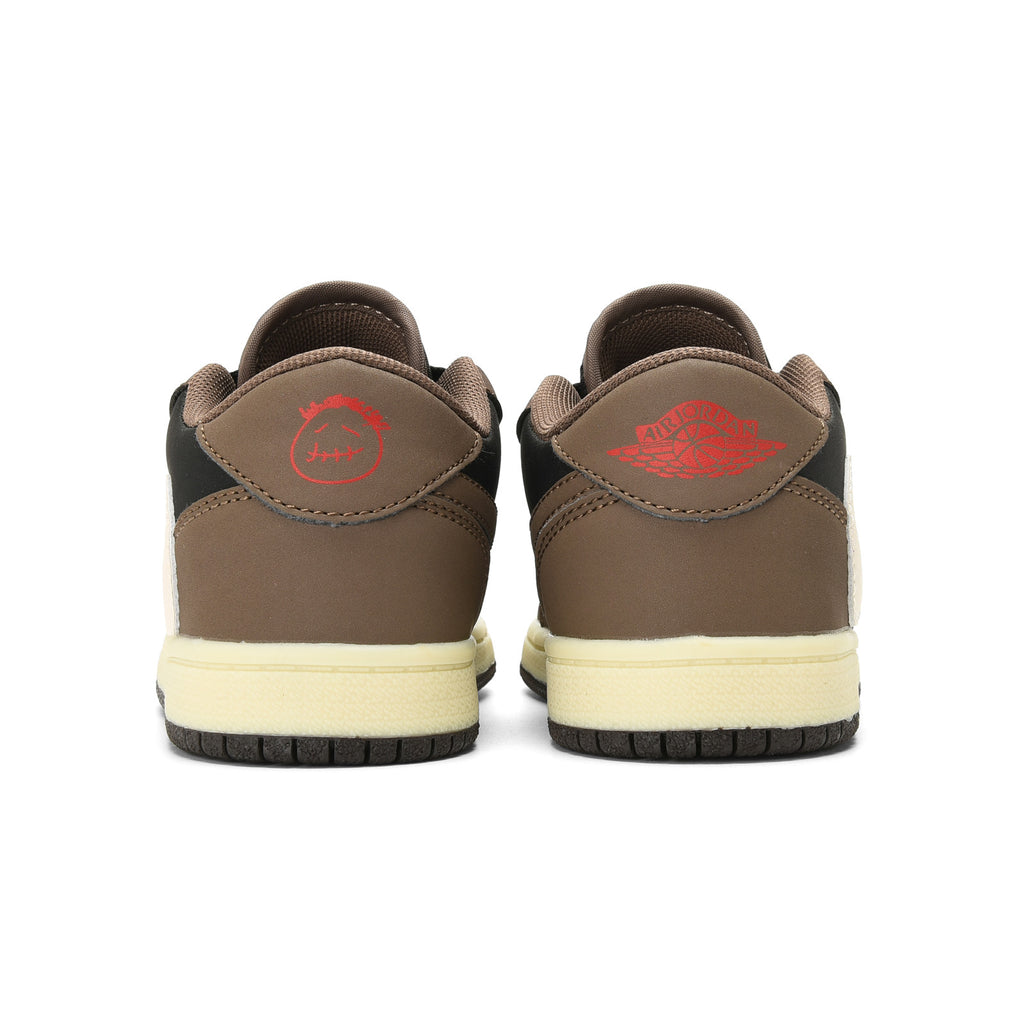 Qiaoyi low-top shoelaces" brown"