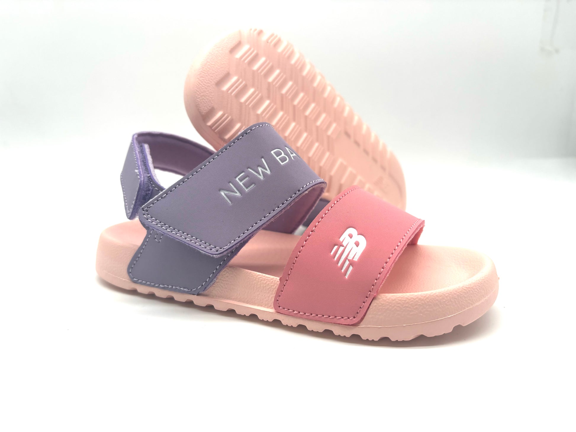 NB open toe sandals " purple, pink"