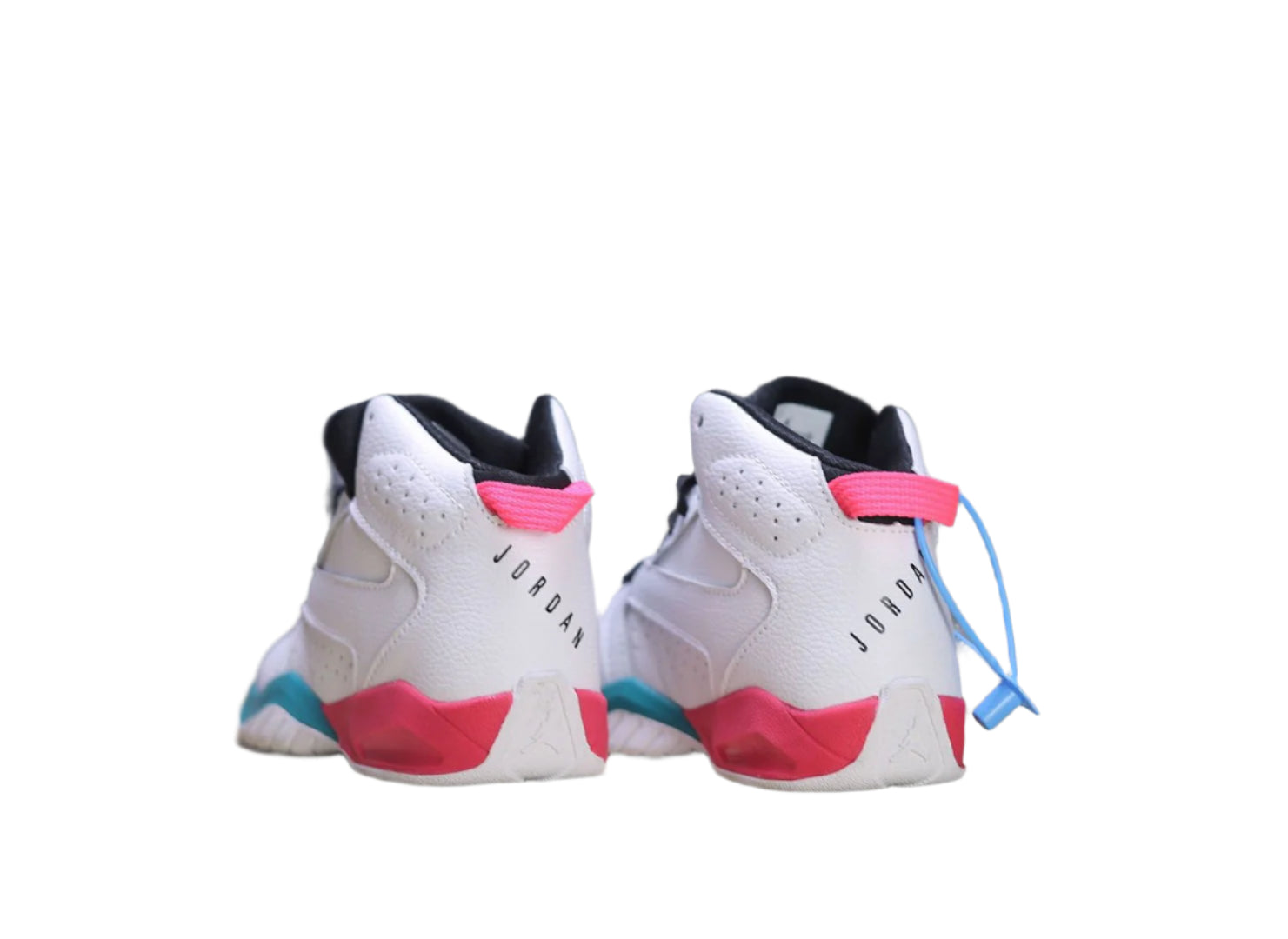AJ6 children's shoes simple version" white, red, blue"