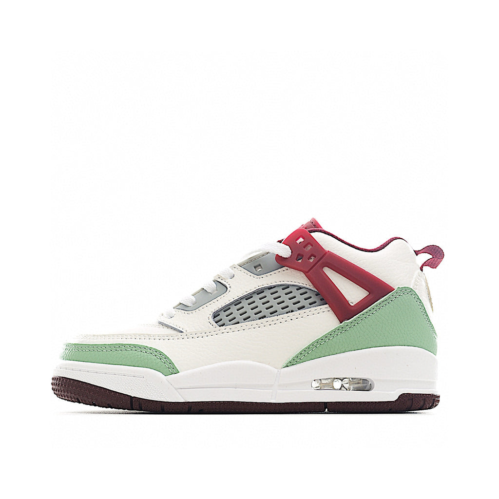 Jordan 3.5 air cushion children's shoes" off white, mint green"