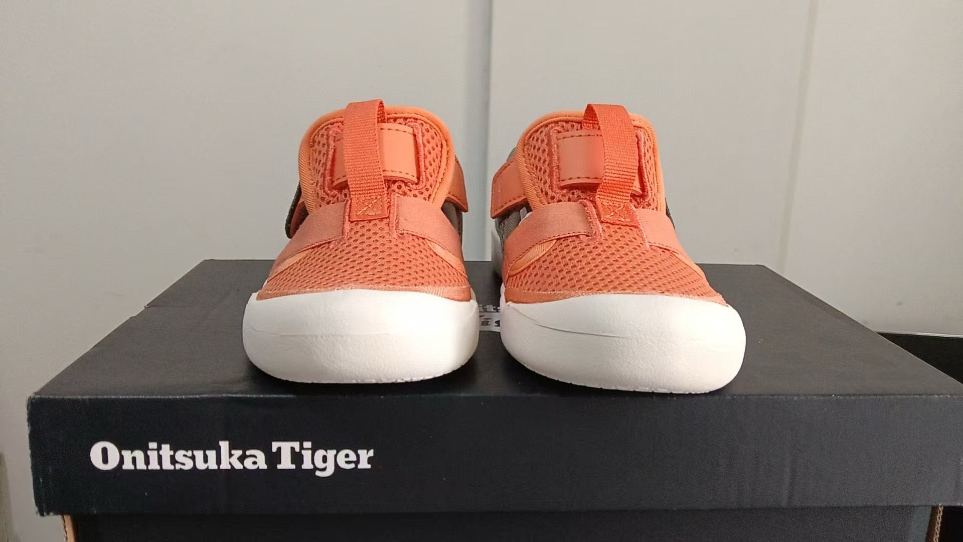 YSS Onitsuka mesh bread head sandals" orange, gray"
