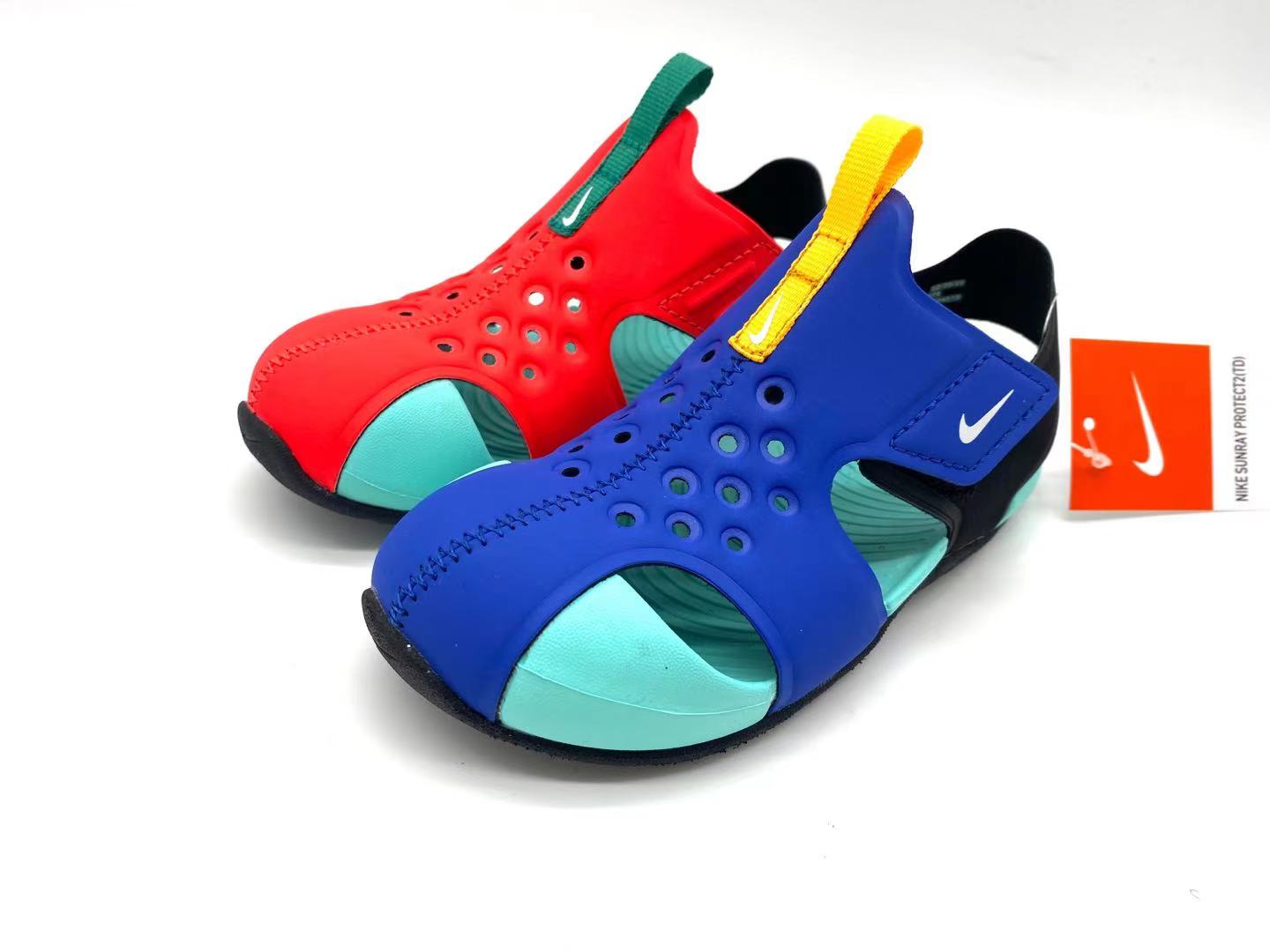 Nike Crocs " blue, red"