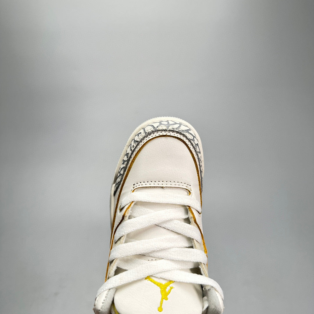 Jordan 3 children's shoes" cream"