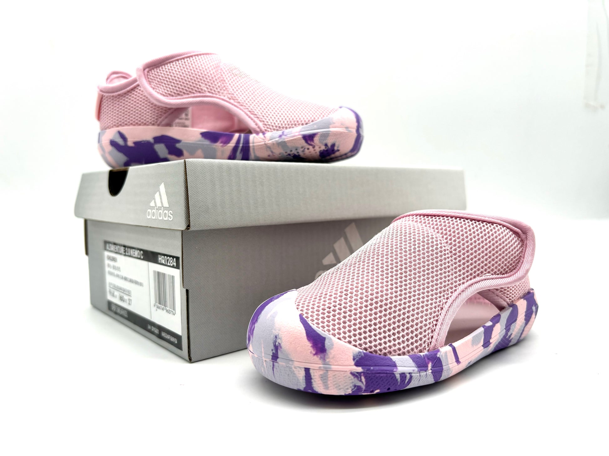 Adidas 2024 Baotou three-generation sandals "pink"