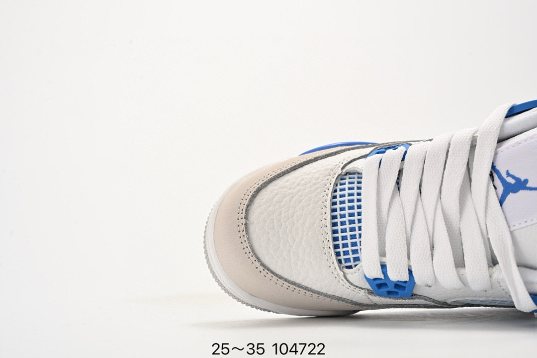 Joe 4 air cushion high quality children's shoes " white , sky blue"