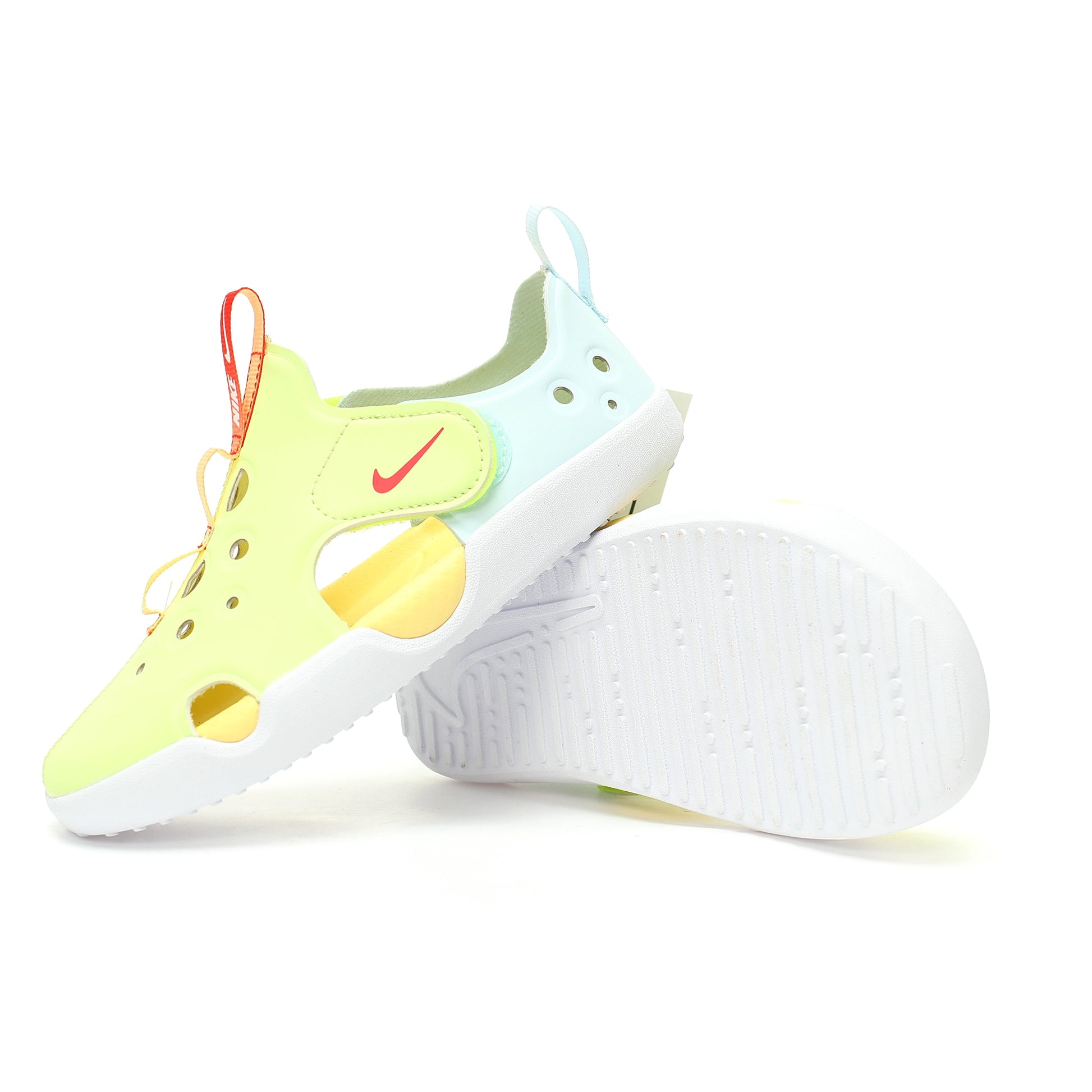 NK new SUNRAY PROTECT 4th generation children's beach hollow sandals" yellow"