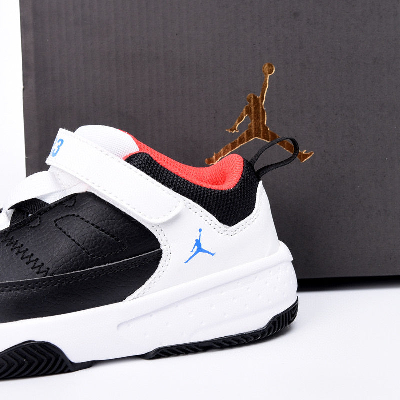 Jordan 3 blue sneakers 607" white, black"