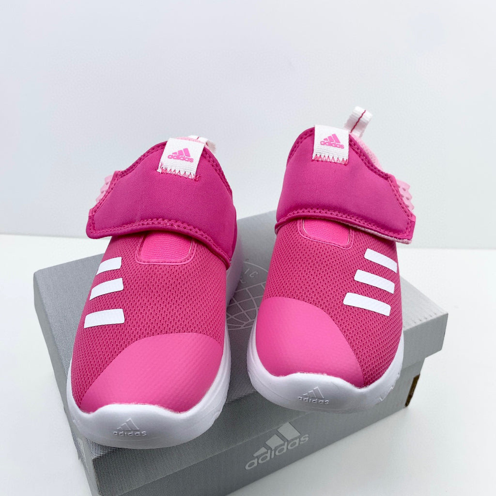 Adidas big wing children's shoes" white, pink"