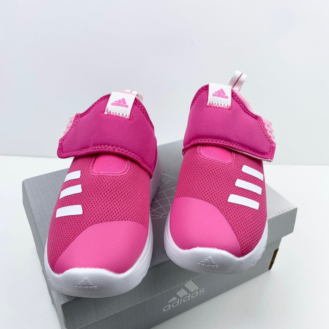 Adidas big wing children's shoes" white, pink"