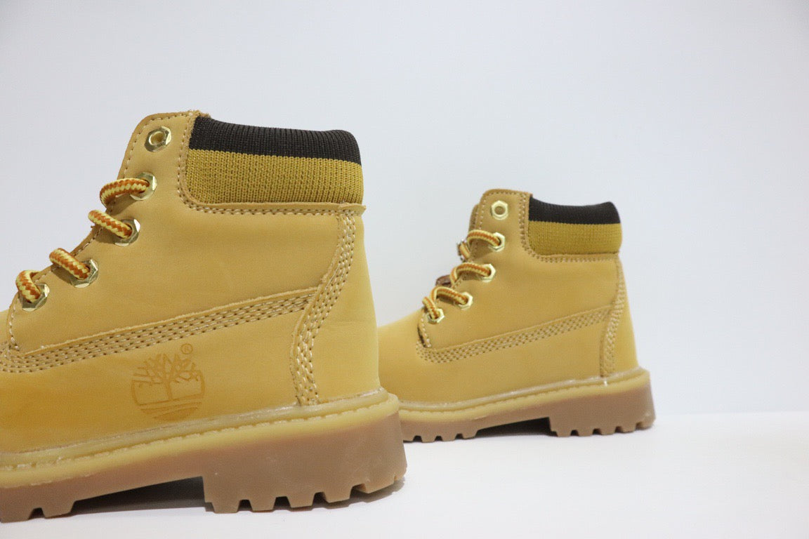 Timberland knitted children's work boots" Camel"