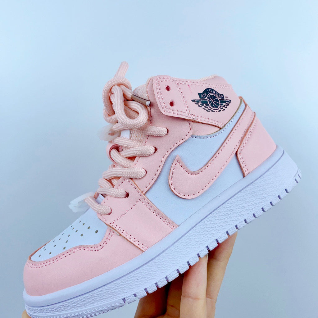 Joe 1 low-top hook series children's shoes" baby pink"