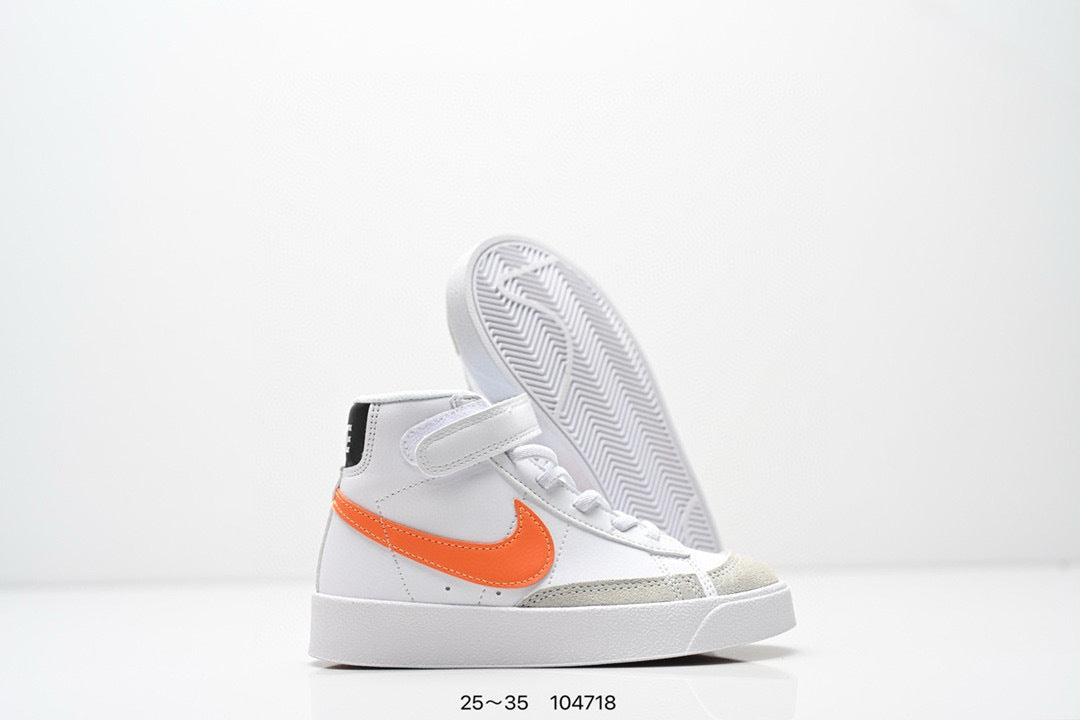 Nike Trail Blazers High-Top Velcro Kids Shoes