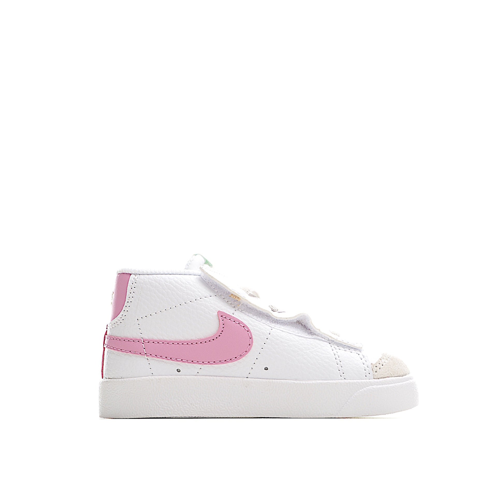 Trail Blazers high-top single dunk" white, pink"