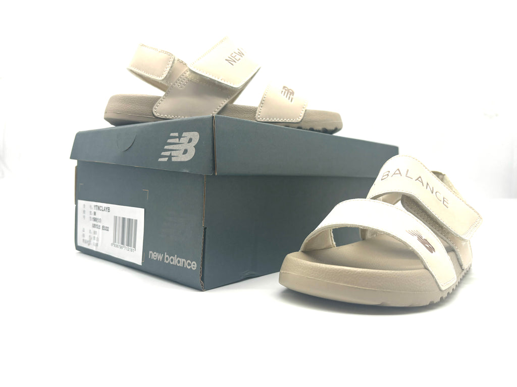 NB open toe sandals " light beige"