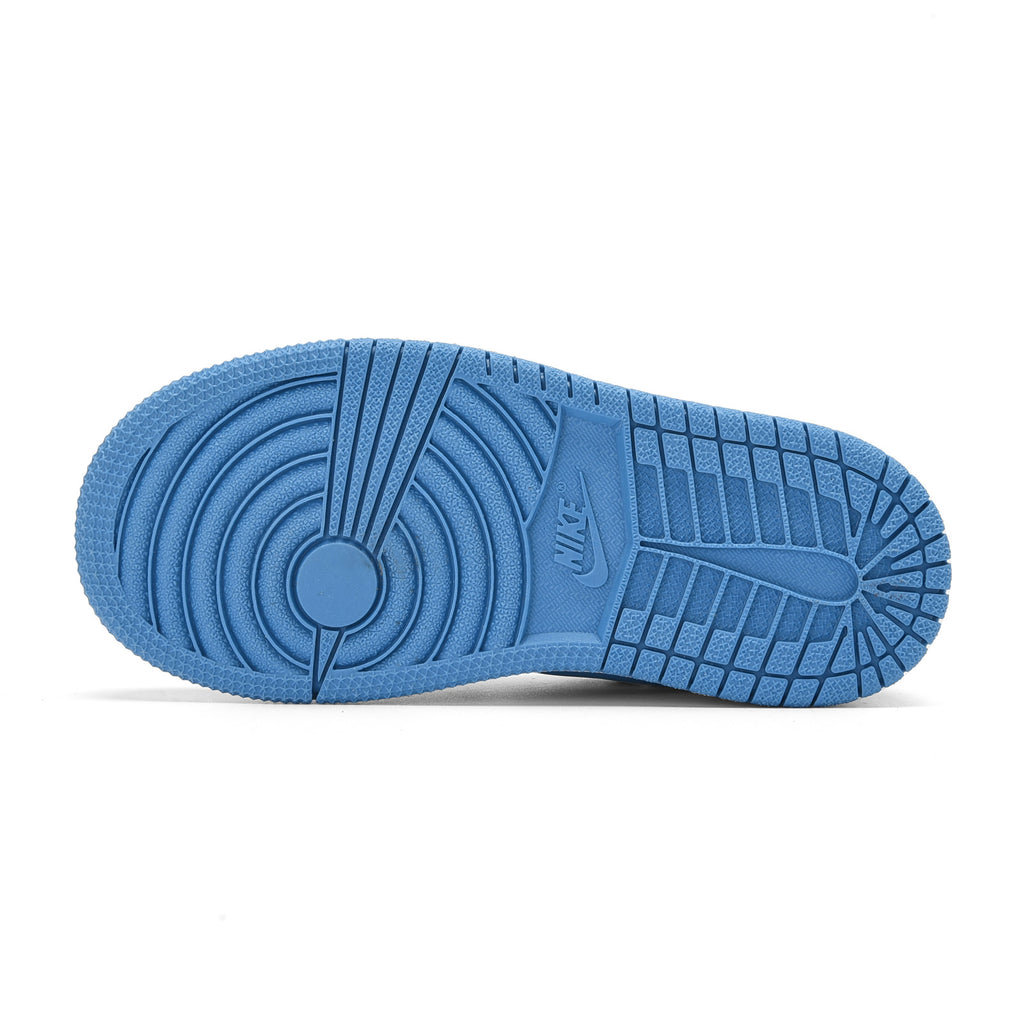 Qiaoyi low-top shoelaces" white, sky blue"