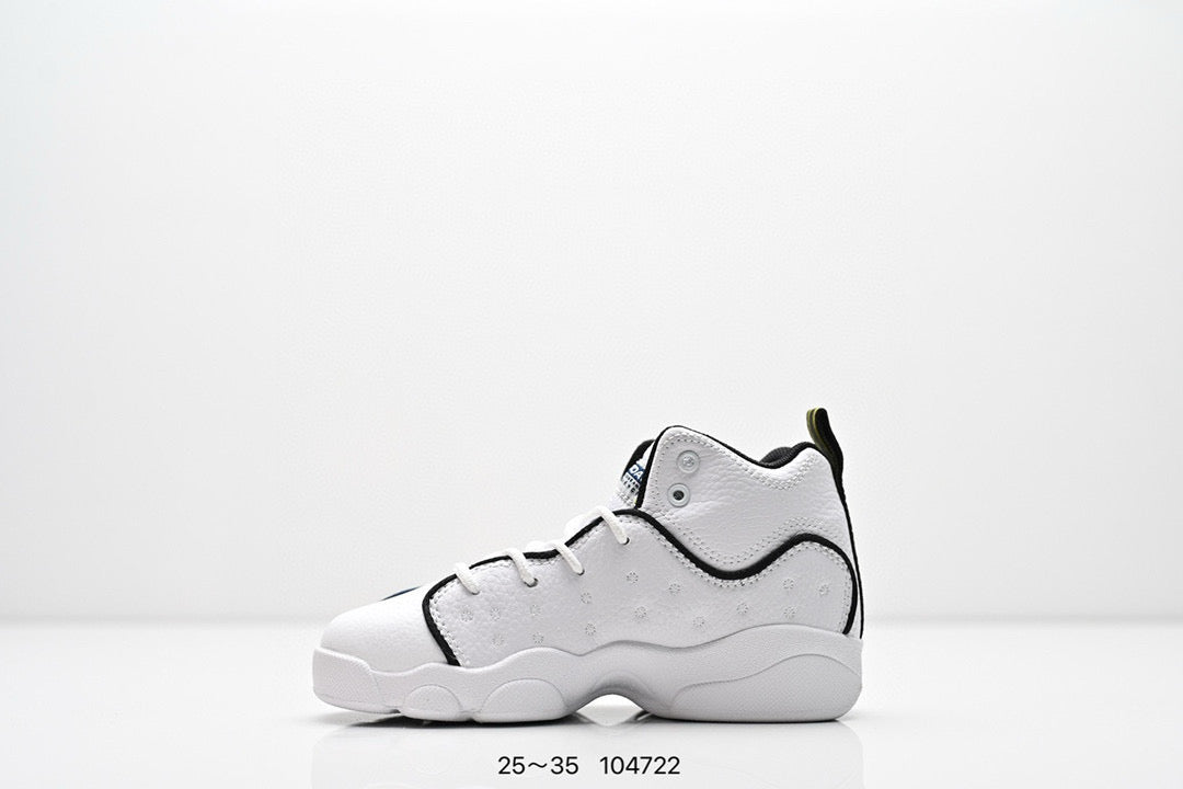 Jordan 13 children's shoes" dark blue, white"