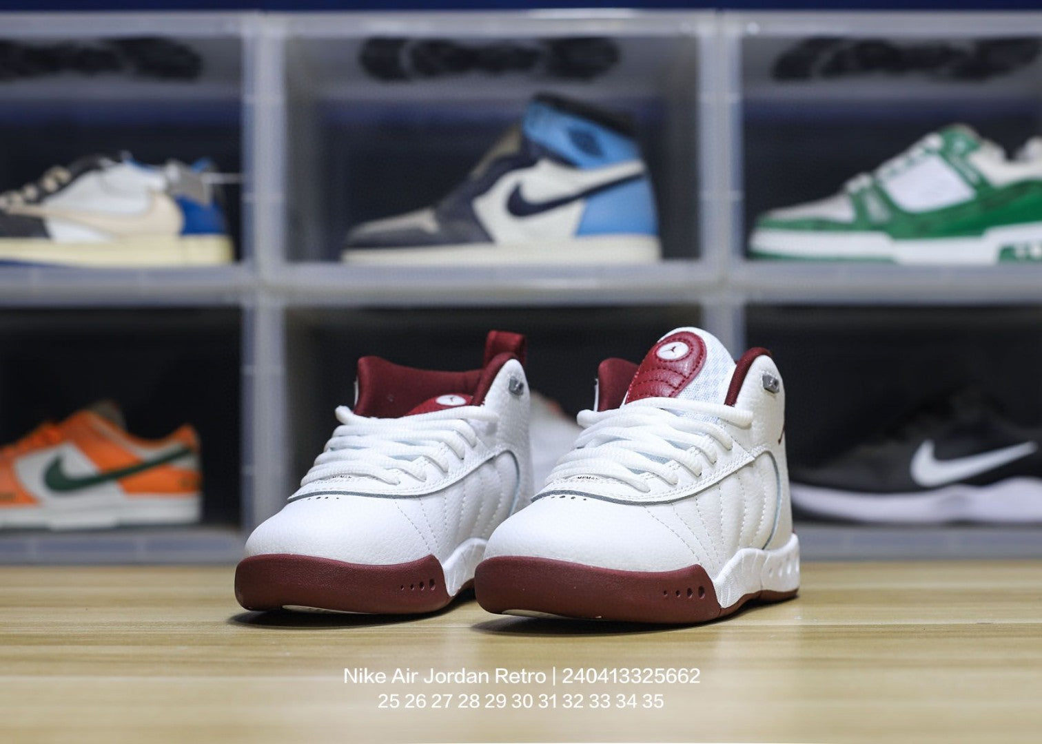 Jordan trendy children's shoes" white, brown"