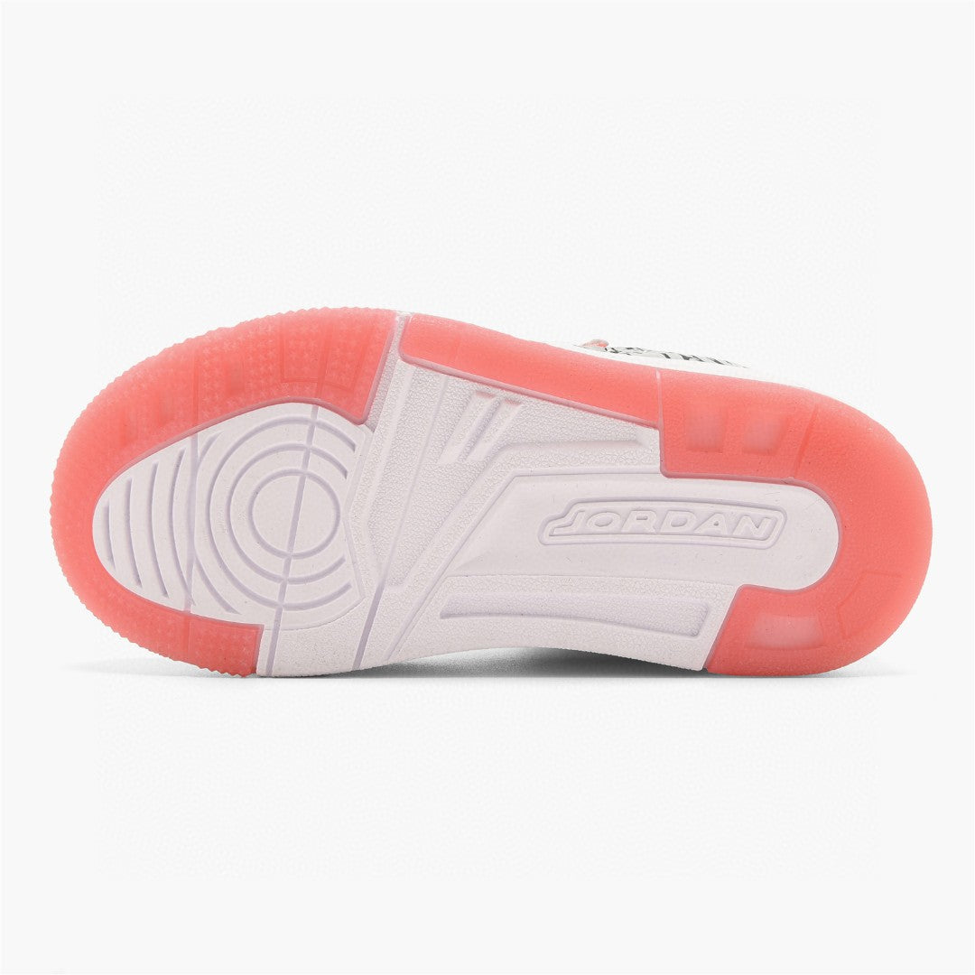 Jordan AJ3 children's shoes" white, pink"