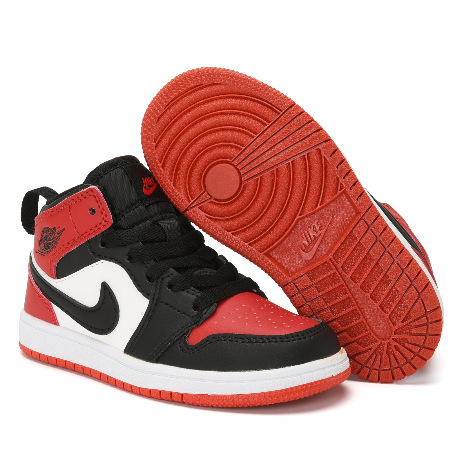 AJ-127"white, black, red"