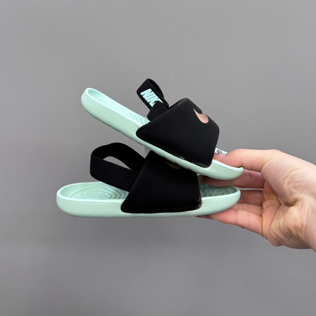 Nai K cute sandals available" black , aqua"