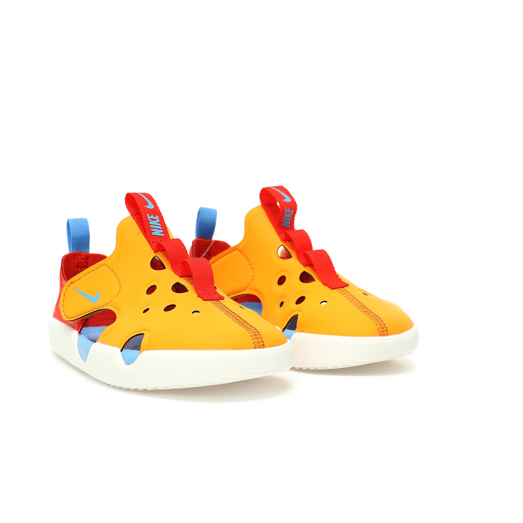 NK new SUNRAY PROTECT 4th generation children's beach hollow sandals" orange, yellow"