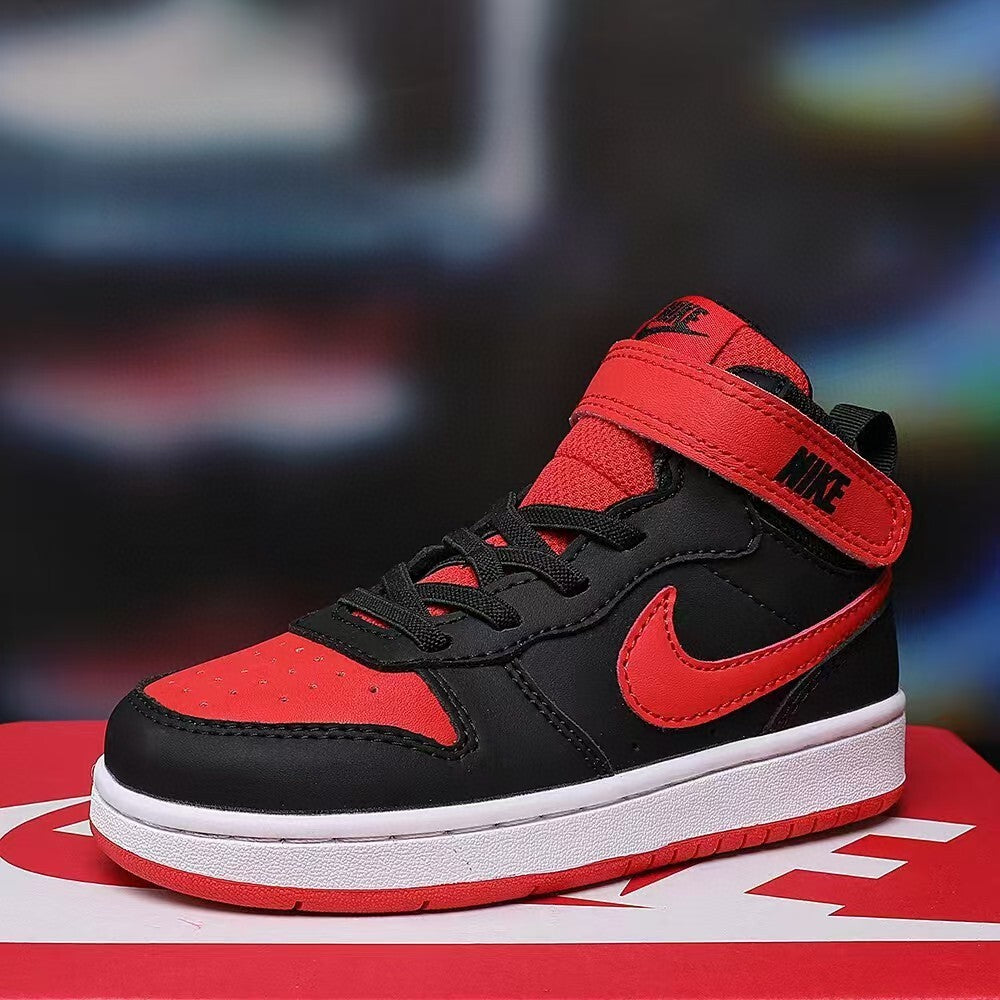 Air Force workwear mid-cut Velcro" black, red"