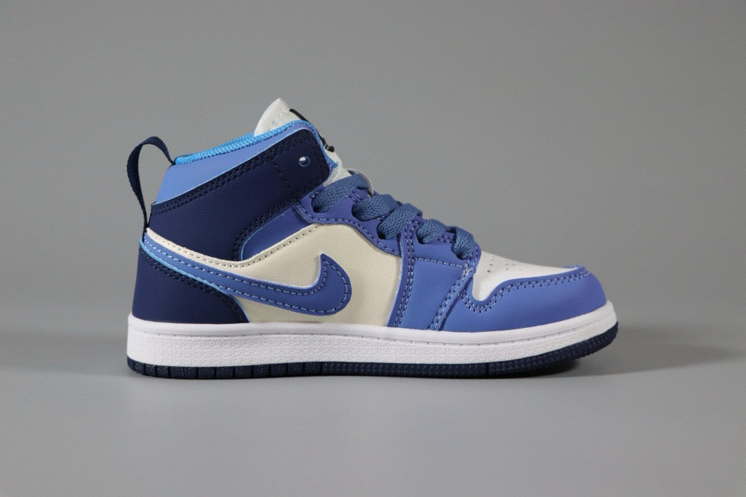 Joe 1 children's shoes" cream, white, blue"