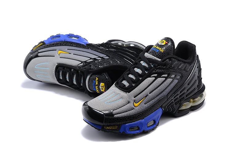 TN air cushion nike air max plus lll" black, gray, blue"