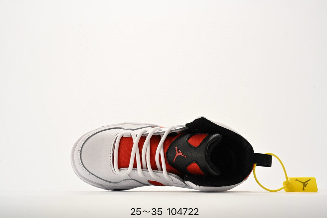 Jordan Fltclb91 series basketball shoes" white, red'